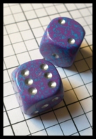 Dice : Dice - 6D Pipped - Blue Chessex Speckled Silver Tetra - Ebay Jan 2010